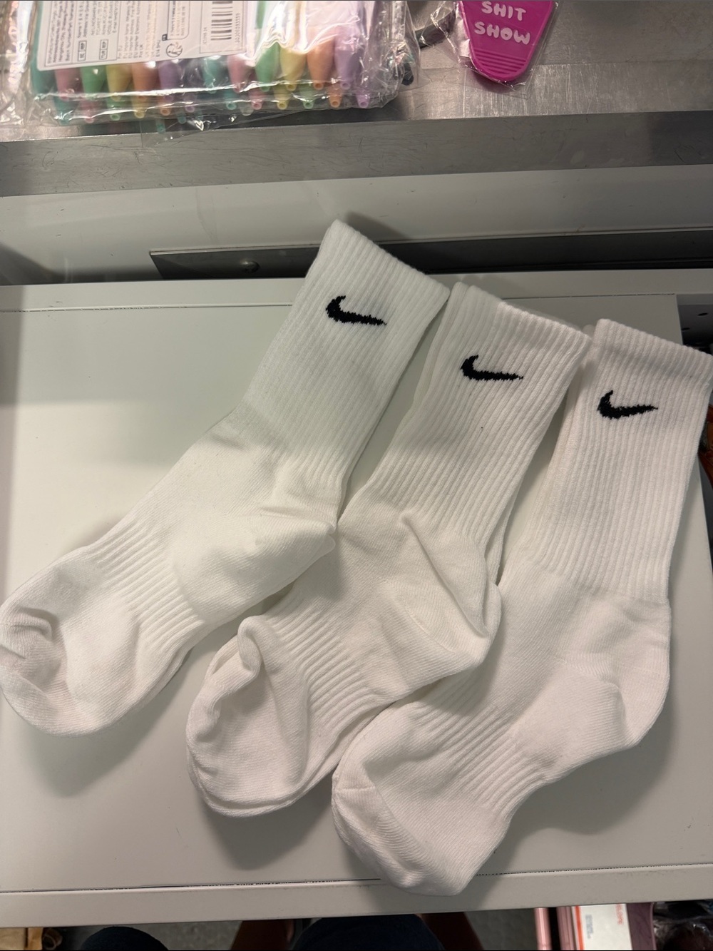 Nike Crew Socks 3 pair